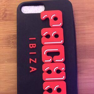 Pacha Iphone 7 Plus Silicone Black Case